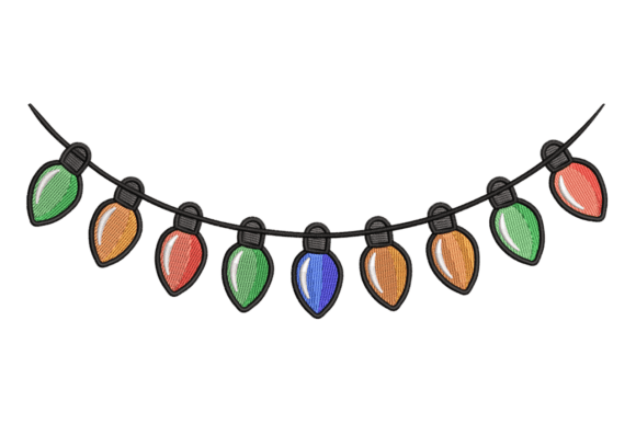 Christmas Light Garland