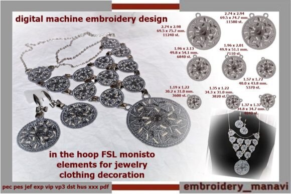 FSL Elements for Jewelry Decor Clothes