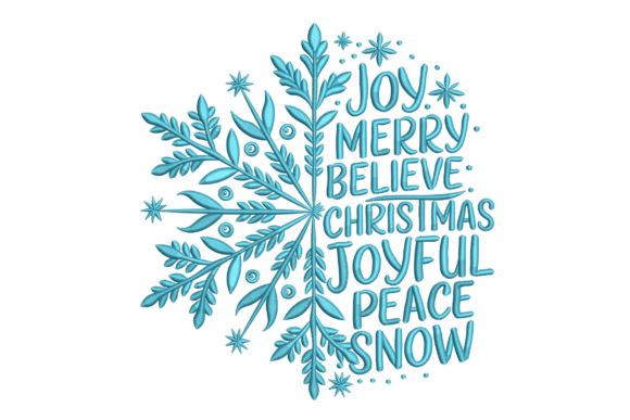 Snowflake Word Art Review